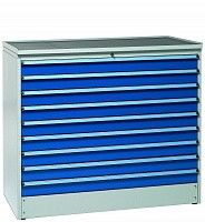 Тумба с выдвижными ящиками высота 1100 мм нагрузка на ящик 200 кг 130/110, Treston 61507003H