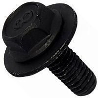 Болт шестигранный М6х1х16 мм с фланцем и шайбой SN-10072