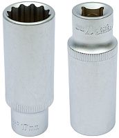 Головка торцевая глубокая 12-гранная 3/8"DR Thorvik