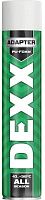 Пена монтажная адаптерная, выход до 25 л, ADAPTER Dexx, 750 мл