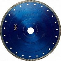 Диск алмазный по керамограниту и керамике 230х22,23/25,4х2 мм Hard Materials Х-type Hilberg HM406, ультратонкий
