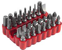 Изображение товара Набор бит с магнитным адаптером ЗУБР 26045-Н33, CR-V, 33 предмета