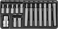  Набор вставок-бит TORX® Jonnesway S29H4215S - 15 шт