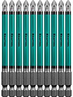 Набор бит PH2 100 мм Optimum Kraftool 26122-2-100-10, 10 шт