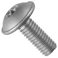 Винт М6х1х16 мм с полукруглой головкой с фланцем SK-8770