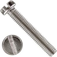 Винт с цилиндрической головкой М2,6х8 DIN 84, нержавеющая сталь А4