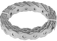 Лента перфорированная «Волна» ОЛВ 17х0,55 мм (5 м), оцинкованная сталь