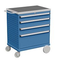 Сервисная тележка Treston 71007007, синяя Сервисная тележка Treston 71007007, синяя