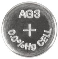 Батарейка щелочная тип таблетка AG3 1,5В 32 мА·ч FIT LR41, 10 шт