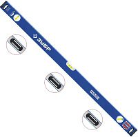 Уровень усиленный 1000 мм ПРО-М с зеркальным глазком ЗУБР PROF 34589-100