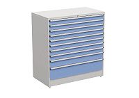 Тумба с выдвижными ящиками высота 1400 мм нагрузка на ящик 75 кг 130/140, Treston 61807023