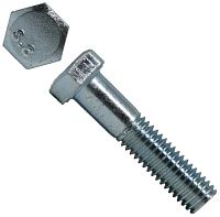 Болт шестигранный М8х20 ГОСТ 7796, класс прочности 8.8, оцинкованная сталь