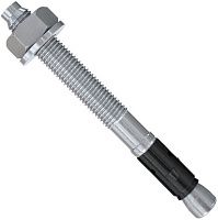 Анкерный болт для высоких нагрузок 8х75/10 Fischer FAZ II K NV 090919, оцинкованная сталь, 2 штуки в блистере