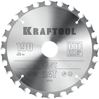 Диск пильный по дереву Fast Kraftool