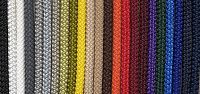 Шнур плетеный полипропиленовый без сердечника 2 мм, 16-прядный (цветной)