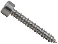 Саморез с цилиндрической головкой 4,8х16 мм арт. 9051 (DIN 912), нержавеющая сталь А2