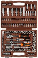 Изображение товара Универсальный набор инструмента 1/4", 3/8" и 1/2"DR Ombra OMT108S, 108 штук