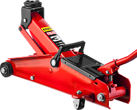 Домкрат подкатной с увеличенным подъемом 3 т 135-410 мм Stayer Red Force R-33 43154-3