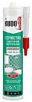 Изображение товара Герметик силиконовый санитарный 280 мл Kudo KSK-131, белый