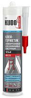 Изображение товара Клей-герметик антикоррозионный для алюминиевых конструкций 280 мл PROFF Kudo KBK-552, черный