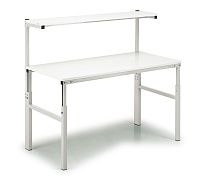 Рабочий стол с полкой, 1500х900 мм Treston TPH915 Рабочий стол с полкой, 1500х900 мм Treston TPH915
