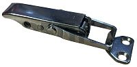 Замок-защелка регулируемый с самоблокировкой L=116, нагрузка 25 кг, B224C, нержавеющая сталь А2