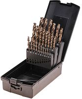 Набор сверл по металлу 1-13 мм HSSE-Co5 Terrax by Ruko A215215RO, 25 шт