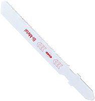 Пилка по металлу для электролобзика 75х1,2 мм T118AF Ruko 3218033, 5 шт