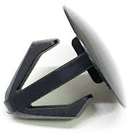 Клипса автомобильная нажимная 093 Клипса автомобильная нажимная 093