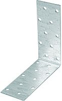 Уголок крепежный 120х120х40 мм, оцинкованная сталь