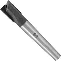 Фреза шпоночная ВК8 Волжский инструмент, конический хвостовик, в пластиковой упаковке