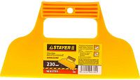 Шпатель малярный гладкий 230 мм Master Stayer 1022, пластик