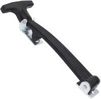 Защелка капота резиновая L=267 мм B237C-6 с креплением из нержавеющей стали