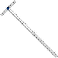 Т-образный угольник 1200 мм с подвижной направляющей ЗУБР 34389, алюминий