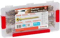 Набор саморезов по дереву Fischer FAB FPF-ST шлиц Torx, d3,5-5 мм; L16-60 мм 667005 (245 шт.)