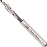 Цековка с цилиндрическим хвостовиком М2,5 2,05/4,9 мм HSS 90° DIN1866 Bucovice 851041, под резьбу