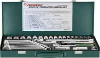 Набор торцевых головок 3/8"DR с аксессуарами Jonnesway S04H3536S, 36 штук
