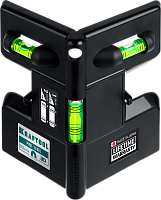 Уровень магнитный угловой 3 глазка Kraftool Post-Level 34788