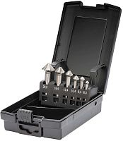 Набор зенковок 6,3-20,5 мм, 6 шт HSS-G, DIN 335C UltimateCut Ruko 102790RO, 90°