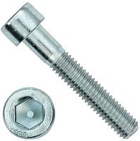 Винт с внутренним шестигранником М5х95 DIN 912, класс прочности 10.9, оцинкованная сталь