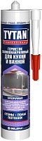 Герметик силиконакриловый для кухни и ванной TYTAN Professional 16159, 280 мл, белый