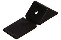 Уголок мебельный пластиковый черный, UM №5 M Уголок мебельный пластиковый черный, UM №5 M