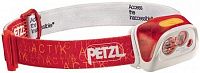 Налобный светодиодный фонарь с аккумулятором Petzl Actik Core, красный