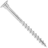 Саморез 4,5х50 с плоской головкой и усечённым коническим подголовком Holz Technic KGA4550, нержавеющая сталь
