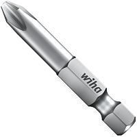 Бита крестовая PH1 длина 50 мм, E1/4" Wiha Professional 33703, сталь Cr-V