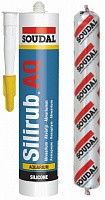 Клей-герметик силиконовый для аквариумов Soudal Silirub AQ