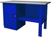 Изображение товара Верстак с одной тумбой, тумба с 1 дверцей 1390х686х820 мм Ombra OWB1-10