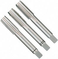 Метчик ручной BSW 5/32" HSS DIN 352 Ruko 246532, дюймовый, комплект - 3 шт
