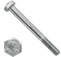 Болт шестигранный М14х65 DIN 931, нержавеющая сталь А4-80