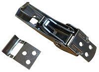 Защелка с блокирующим механизмом и ответной частью L=147 B417C-3, нержавеющая сталь А2